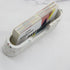 PARTSPOWER Cement Business Card Holder for Desktop, Horizontal Name Card Display Organizer, Business Gift Accessory