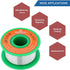 Lead Free Solder Wire Rosin Core, 1.0mm 100g, Electronic Solder Wire Alloy Sn99 Ag0.3 Cu0.7