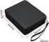 BTSKY Deluxe PU Leather Pencil Case, 120 Slot Holder with Handle Strap