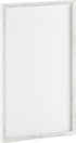 HBCY Creations Wall Mount Whitewashed White Board, 24"x36", Dry Erase Marker, 4 Magnets, Eraser, Wood Frame