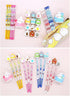 White Rabbit Molang Mini Figure Pencil Set, Korean Stationery 12ea 1 Set Blue from Korean Animation