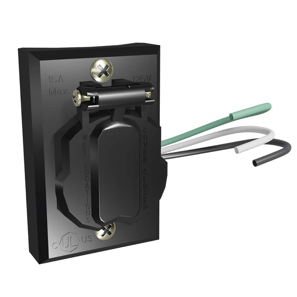 Solus SCO-338 120V Grounded Outdoor Convenience Outlet for Lamp Posts & Poles,