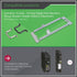 Square D HOM1PACP 1.9-Inch Single-Pole Circuit Breaker Padlock Device