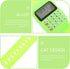 Mikikit Calculator Watch, 2 Pcs Digital Watch for Portable Calculations, Multifunction Wrist Watch for Men Women, Green