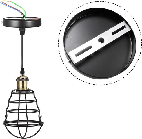 120x18x17mm 2 Set MECCANIXITY Ceiling Light Plate, Lighting Fixture Mounting Bracket for Home Office Chandelier