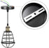120x18x17mm 2 Set MECCANIXITY Ceiling Light Plate, Lighting Fixture Mounting Bracket for Home Office Chandelier