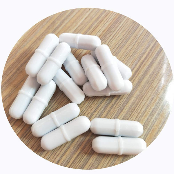 Laboratory Magnetic Stir Bars, PTFE Magnetic Stirrer Mixer Stir Bars, Diameter 9mm, Length 30mm, 5Pcs