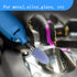 100 Pcs Rotary Grinding Stones - 1/8 Inch Shank Abrasive Mounted Sharpening Bits for Dremel