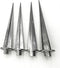 Aliotech 4pcs 6.5 Inches Reinforced Ground Spikes Landscape Lighting Stake Solar Lights Spike