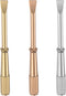 3pcs Mini Bracelet Screwdriver 4mm Titanium Steel Slotted with Non-slip Handle for Repair Tools