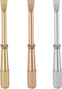 3pcs Mini Bracelet Screwdriver 4mm Titanium Steel Slotted with Non-slip Handle for Repair Tools