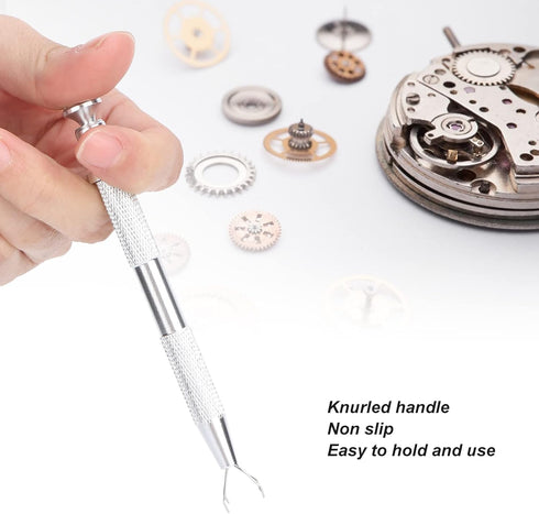 Stainless Steel 4-Claw Pick Up Tool, 4 Claws for Small Parts Pickup, Jewelry Making Accessory or Nails Clamping