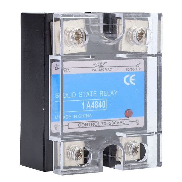 YWBL-WH Solid State Relay, 70-280VAC Input, 24-480VAC Load, AC-AC Electrical Equipment SSR for CNC Machinery (Berm-1