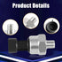 200 PSI Pressure Transducer Sensor with Connector Harness, 1/8"NPT Thread Stainless Steel Transmitter