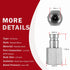 Camoo PD342 Series Steel Test Port and Diagnostic Equipment Quick Nipple with Female Pipe Thread