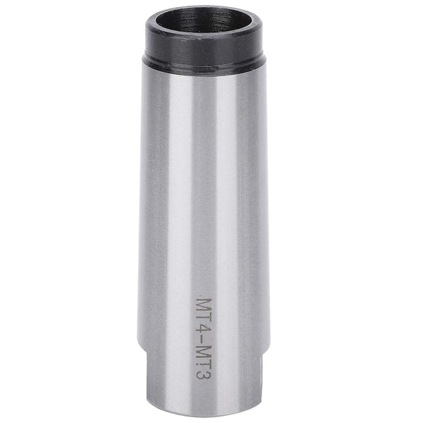 Jeanoko Middle Morse Taper Drill Sleeve, High Speed Steel MT4 to MT3 Reducer for Lathe Milling