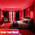 YM E-Bright Red LED Strip Lights - 5M / 16.4Ft 600SMD - Waterproof IP68 Flexible Light Strip with 5A Power Adapter