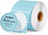 MUNBYN 2 Inch Blue Circle Thermal Sticker Labels, Self-Adhesive Round Labels for Logo Design, 750 Sheets/Roll