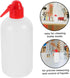 2 Luxshiny pcs Graduated Narrow Mouth Wash Bottle Plastic Laboratory Washing Bottle for Science and Experiments