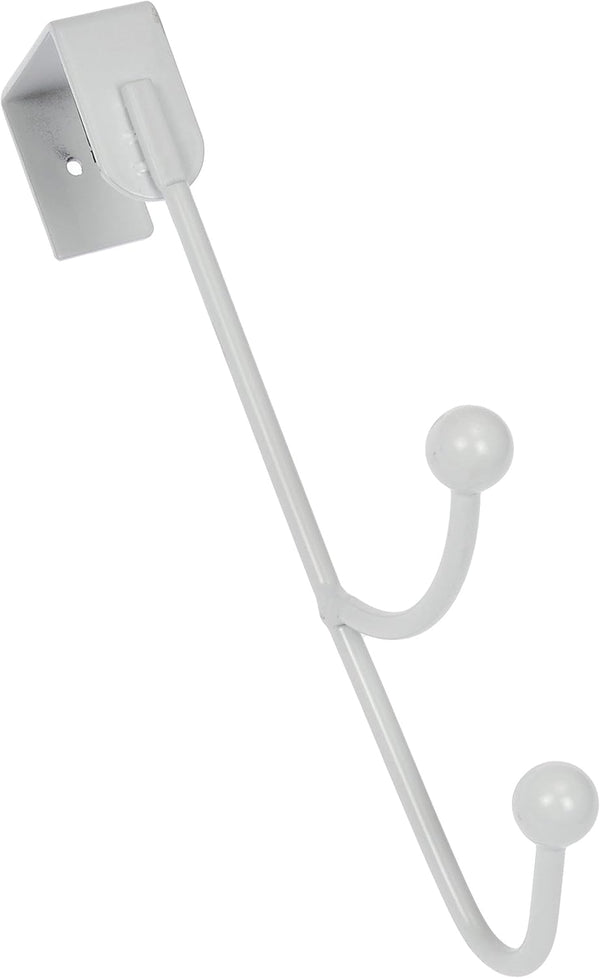 Dorman Hardware 4-1769 Over The Door Double Hook, White