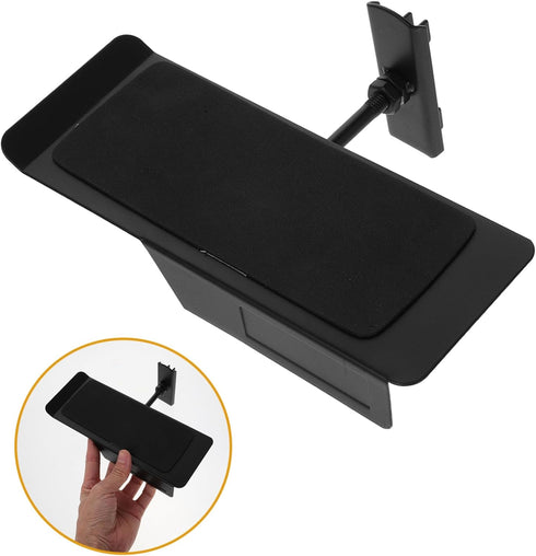 PRETYZOOM Wall Mounted Shoe Rack Sneaker Display Shelf for Home Retail Use Stylish Floating Organizer with Slip Feature