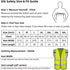 Reflective Mesh Vest, High Visibility with Pockets and Zipper, Construction Work ANSI Class 2 Yellow