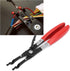 KIMISS Electrical Disconnect Pliers, Metal Soldering Plier Multi Function Wire Welding Clamp for Automobile Repair