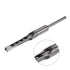 uxcell Square Hole Drill Bit, 7/16" High-Carbon Steel Hollow Chisel Mortise Power Tool for Woodworking