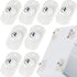 Honoson Self Adhesive Caster Wheels Appliance Rollers for Kitchen Appliances (8 Pcs, White)