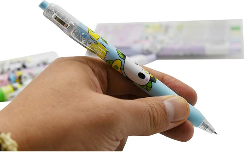 Maydahui 30PCS Kawaii Panda Pens, Retractable Gel Pen, Cute Little Bear Flower Print Animal Pens for School Home Office