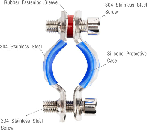 Fix Sinking Office Chair, 304 Stainless Steel Office Chair Saver Repair Kit with Allen Wrench