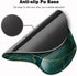 Ergonomic Mouse Pad with Wrist Support and Coaster, Non-Slip PU Base for Home Office Working, Easy Typing & Pain Relief