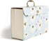 U Brands Expanding 19 Pocket Fashion File Folder, Blue Gilded Spring, 15.4” x 10.5” for Office Use