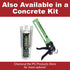 PC Products 70086 PC-Concrete Two-Part Epoxy Adhesive Paste, 1.4 oz in Applicator Syringe, Gray