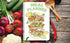 BookFactory Meal Planner Journal, Food Prep Log Book, Wire-O TransLux Cover, 106 Pages, 6'' x 9''