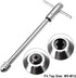 uxcell Adjustable Ratchet Tap Wrench T-Handle, for Metric M5-M12 Thread Taps, 295mm Body