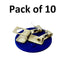 E10 Mini Bulb Holders, 10 Pack, Miniature Lamp Holders for Simple Circuits, Physics
