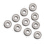 Yakamoz 10Pcs Router Bits Accessory Kit, Top Mounted Ball Bearings Guide for Router Bit Repairing, Inner Dia. 3/16”