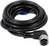 uxcell M12 2M Female Right Angle 4Pin Connector, Aviation Socket Electrical Cable