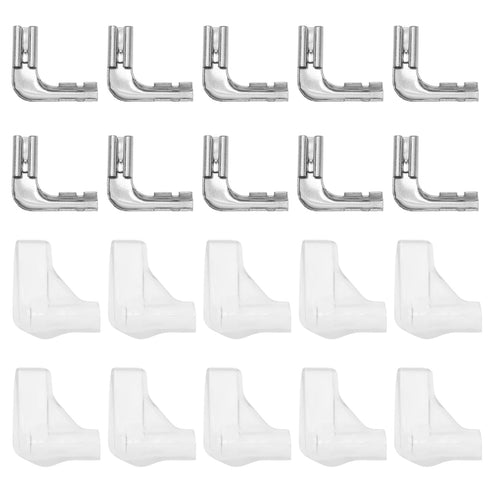 50PCS 2.8mm Crimp Terminal Spade Connector with 50PCS Insulating Sleeves for Equipment Switch