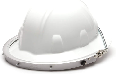 Pyramex Aluminum Full Brim Hard Hat Face Shield Adapter, Pack of 1