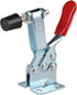E-TING Hand Tool 201B Toggle Clamp 198Lbs Antislip Red Horizontal Clamp 201-B Quick Release Tool (2Pcs)