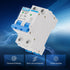 Cnjiapei 500V 2 25 C25 DC Miniature Circuit Breaker, Pole Amp Isolator for Solar PV System, Thermal Magnetic Trip DIN
