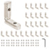 24pcs Seekliny 3030 Aluminum Extrusion Connector Corner Bracket, Joining 3030 Hardware T-Slotted Accessories with