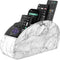 SITHON Remote Control Holder with 5 Compartments, PU Leather Remote Caddy Desktop Organizer for TV, Media
