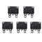 5Pcs 4Amp AUTO Reset Thermal Circuit Breaker 125/250V AC 32V DC Overload Protector Switch Relay Fuse