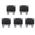 5Pcs 4Amp AUTO Reset Thermal Circuit Breaker 125/250V AC 32V DC Overload Protector Switch Relay Fuse