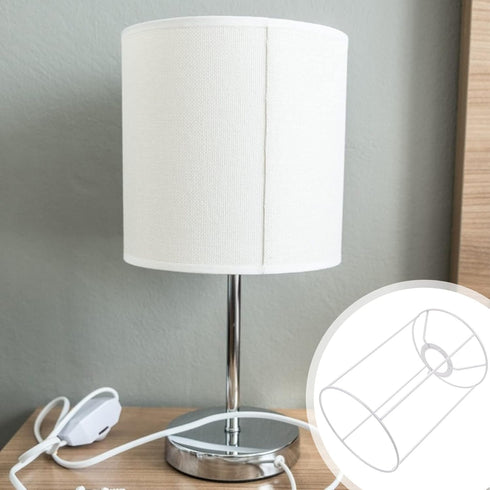 Bulb Uonlytech Metal Lamp Guard Metal Lampshade Frame Round DIY Ceiling Light Bracket Lamp Shade Cage Frame Light Guard