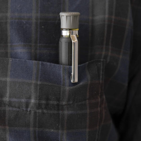 Klein Tools 32613 Multi-Bit Screwdriver: Precision HVAC 3-in-1 Pocket Screwdriver with Phillips, Slotted, and Schrader