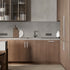 VENEST 2 Pack 416mm) Embossed Furniture Handles Gray Cupboard Handles Solid Bedside Table Handles Aluminum Alloy Drawer